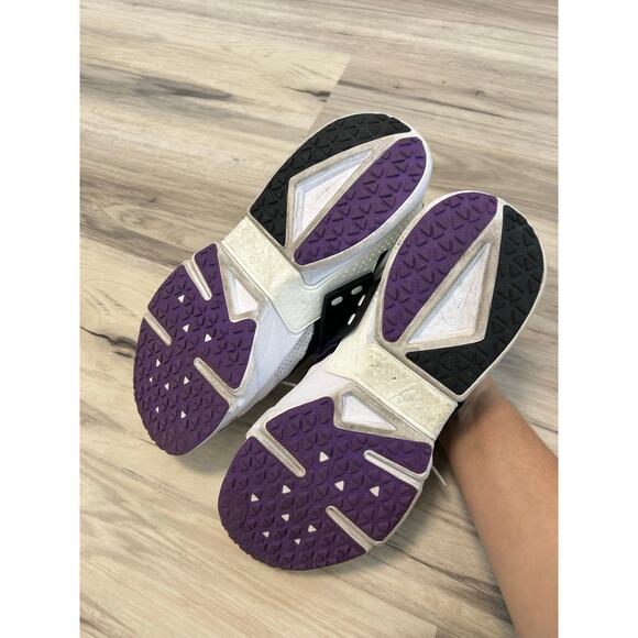 Nike Air Huarache AH7335-101 Sneaker White Purple Men's Size 7 - Picture 7 of 7